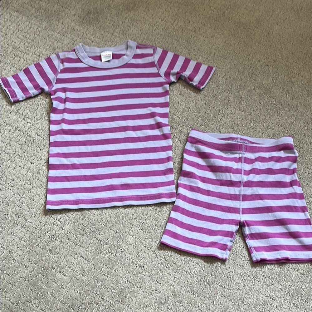 Hanna Andersson Striped Kids Pajamas Set